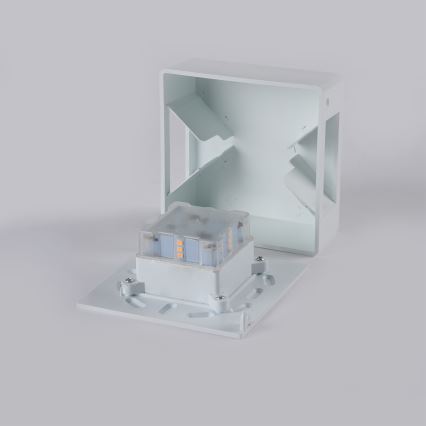 Brilagi - LED buitenwandlamp DOUBLERAY LED/6W/230V wit IP54