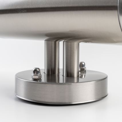 BRILAGI - LED buitenmuurlamp ELIA 1xE27/7W/230V 4000K IP44 mat chroom