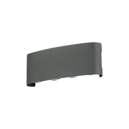 Brilagi - LED buitenwandlamp FLAREBOX LED/8W/230V antraciet IP65