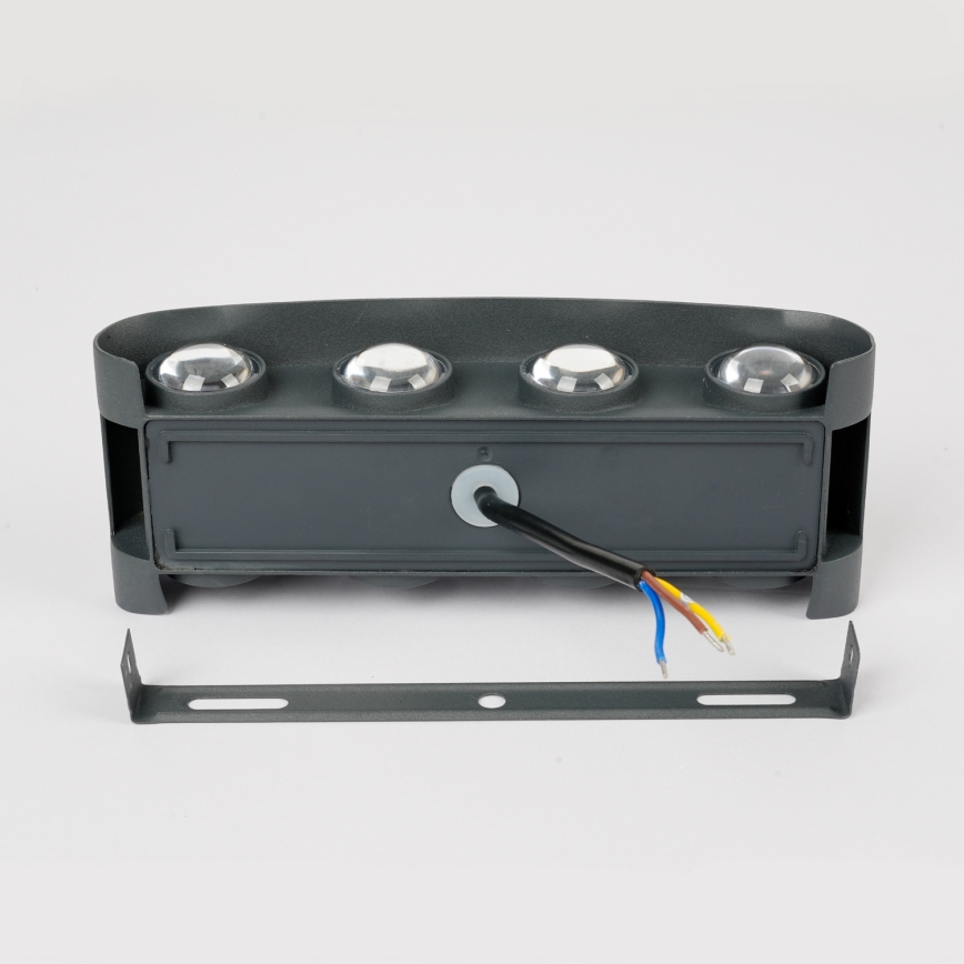 Brilagi - LED buitenwandlamp FLAREBOX LED/8W/230V antraciet IP65
