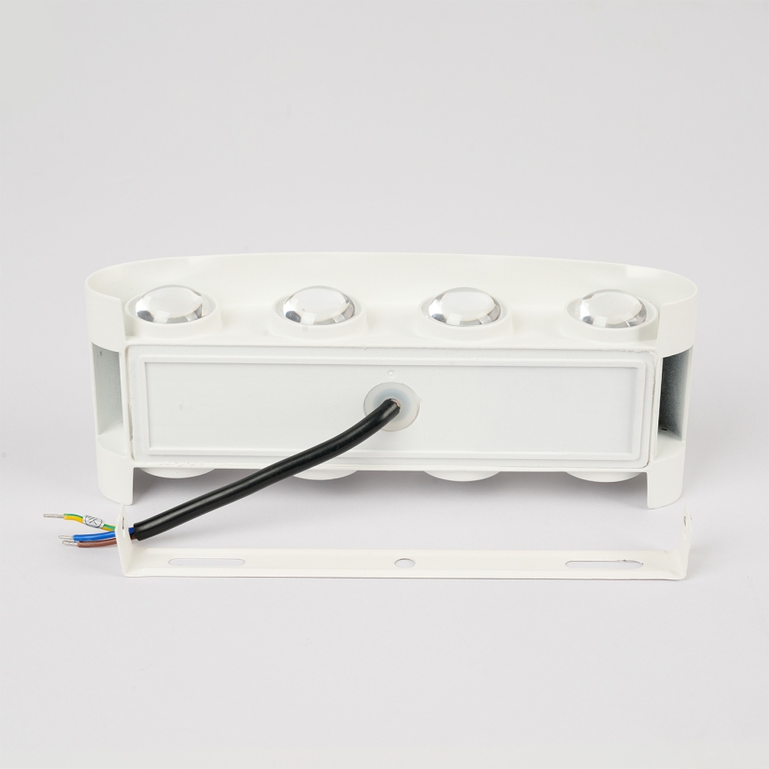 Brilagi - LED buitenwandlamp FLAREBOX LED/8W/230V wit IP65