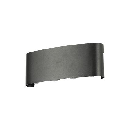 Brilagi - LED buitenwandlamp FLAREBOX LED/8W/230V zwart IP65