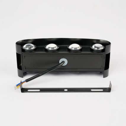 Brilagi - LED buitenwandlamp FLAREBOX LED/8W/230V zwart IP65