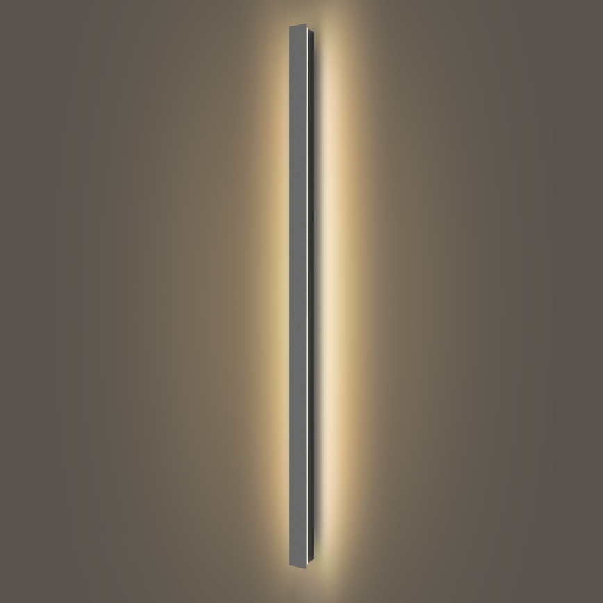 Brilagi - LED buitenwandlamp LINEAR/32W/230V 3000K IP65 140 cm antraciet
