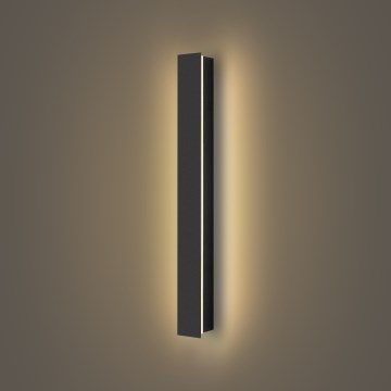 Brilagi - LED buitenwandlamp LINEAR LED/12W/230V 3000K IP65 50 cm zwart CRI 90