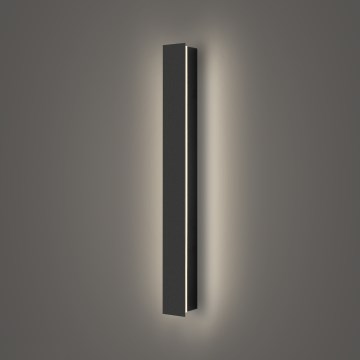 Brilagi - LED buitenwandlamp LINEAR LED/12W/230V 4000K IP65 50 cm zwart CRI 90