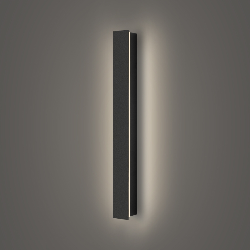 Brilagi - LED buitenwandlamp LINEAR LED/12W/230V 4000K IP65 50 cm zwart