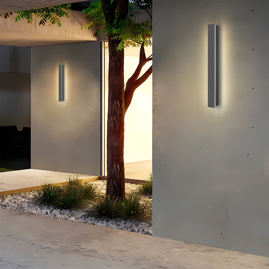 Brilagi - LED buitenwandlamp LINEAR LED/12W/230V 4000K IP65 50 cm antraciet CRI 90