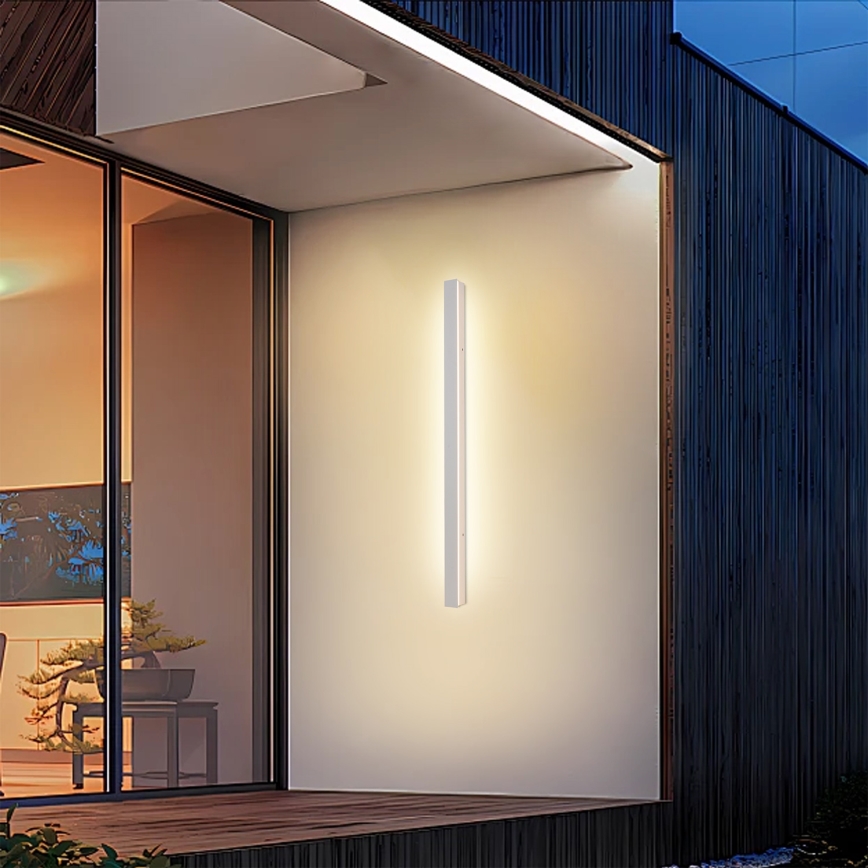 Brilagi - LINEAR LED buitenwandlamp LED/22W/230V 3000K IP65 100 cm wit CRI 90