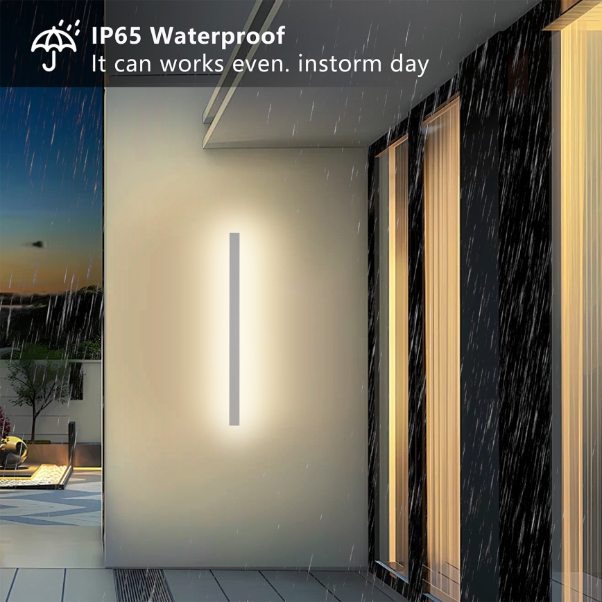 Brilagi - LINEAR LED buitenwandlamp LED/22W/230V 3000K IP65 100 cm wit CRI 90