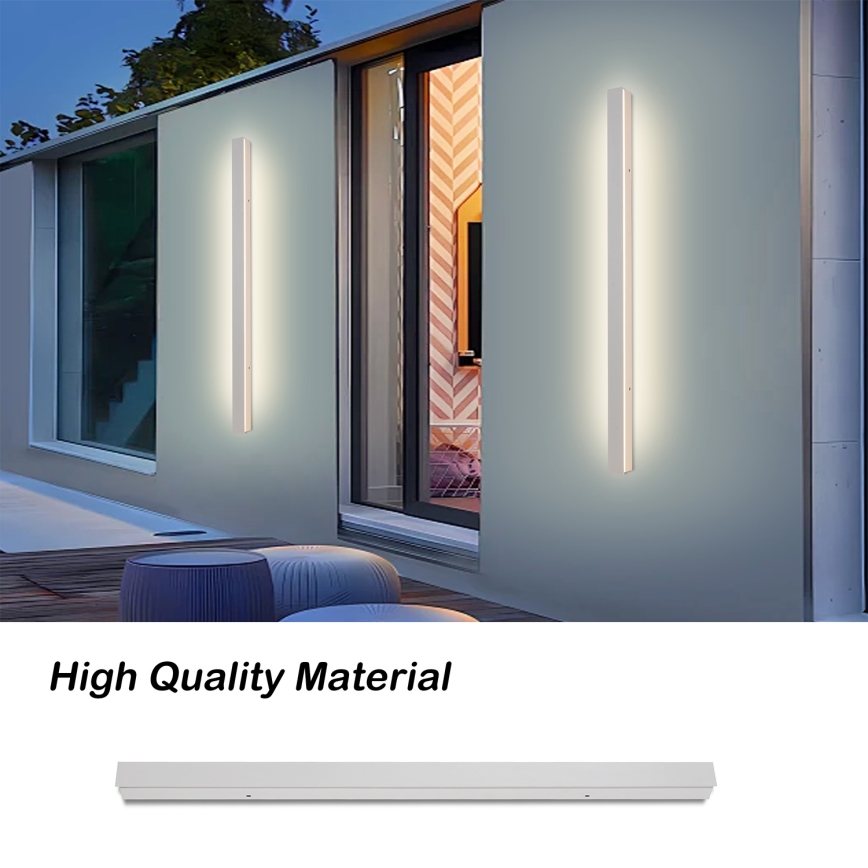 Brilagi - LINEAR LED buitenwandlamp LED/22W/230V 3000K IP65 100 cm wit CRI 90