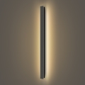 Brilagi - LED Buitenwandlamp LINEAR LED/22W/230V 3000K IP65 100 cm zwart