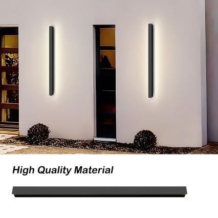 Brilagi - LED buitenwandlamp LINEAR LED/22W/230V 4000K IP65 100 cm zwart CRI 90