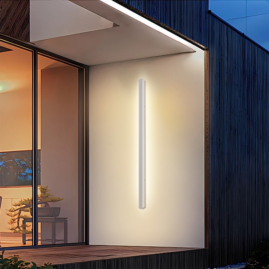Brilagi - LED buitenwandlamp LINEAR LED/32W/230V 3000K IP65 140 cm wit CRI 90