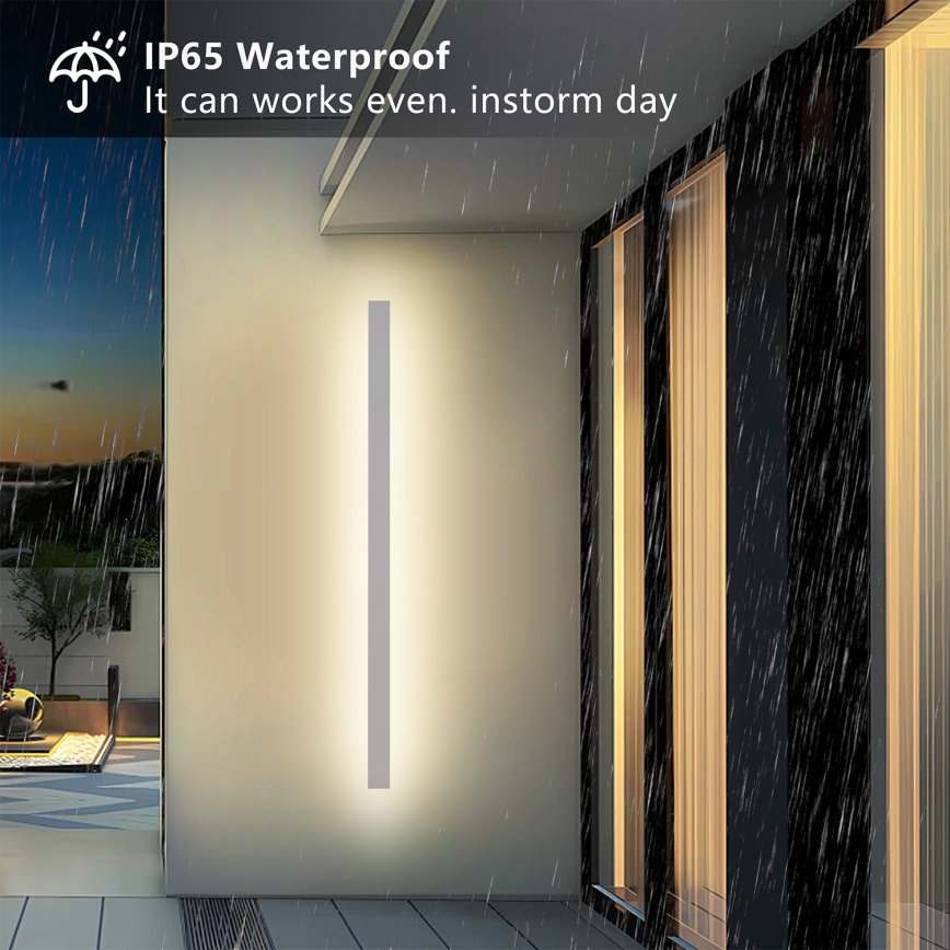 Brilagi - LED buitenwandlamp LINEAR LED/32W/230V 3000K IP65 140 cm wit CRI 90