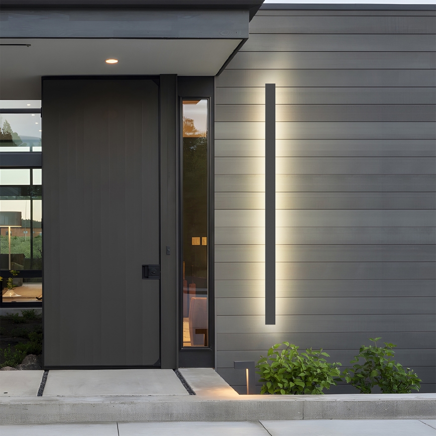 Brilagi - LED buitenwandlamp LINEAR LED/32W/230V 3000K IP65 140 cm antraciet CRI 90