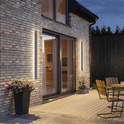 Brilagi - LED buitenwandlamp LINEAR LED/32W/230V 3000K IP65 140 cm antraciet CRI 90