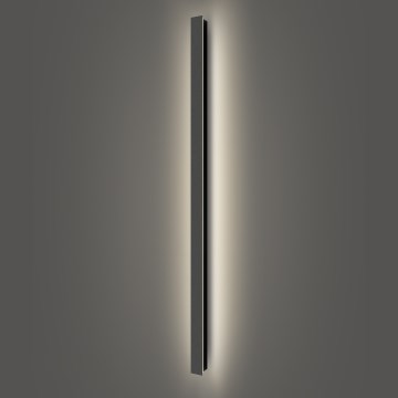 Brilagi - LED Buitenwandlamp LINEAR LED/32W/230V 4000K IP65 140 cm zwart