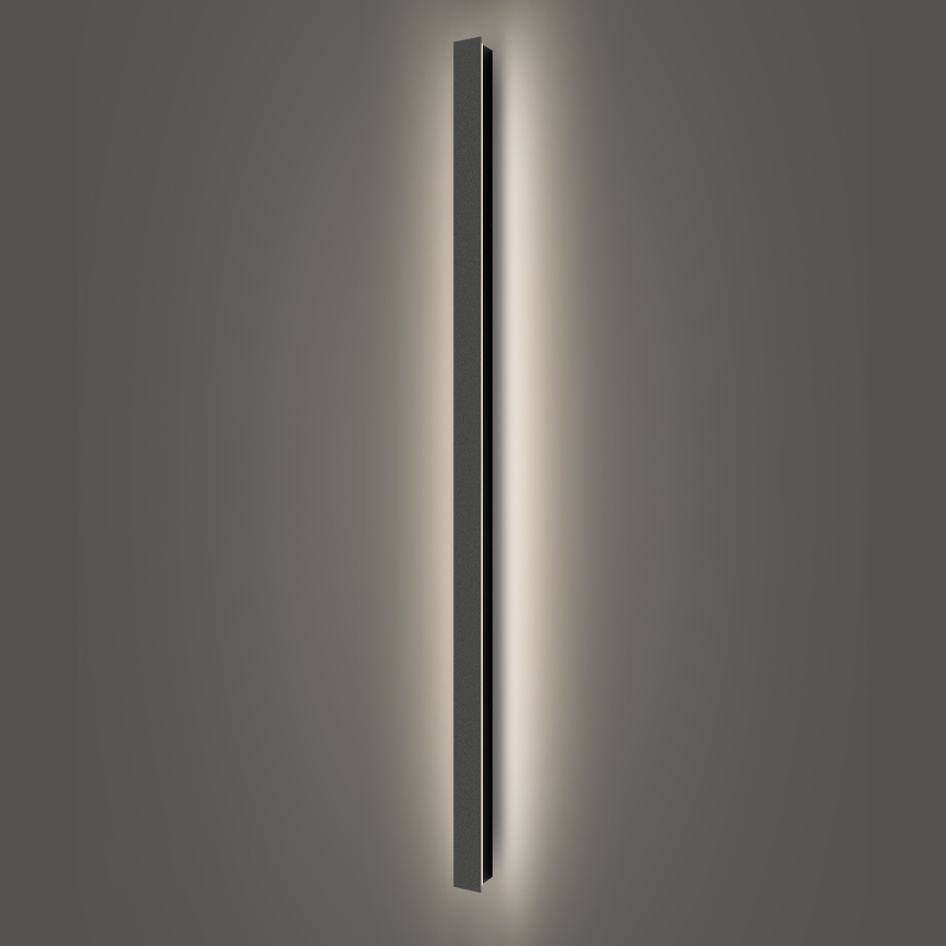 Brilagi - LED Buitenwandlamp LINEAR LED/32W/230V 4000K IP65 140 cm zwart