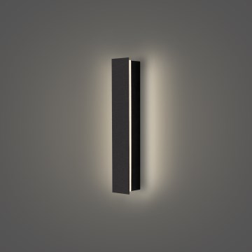 Brilagi - LED buitenwandlamp LINEAR LED/8W/230V 4000K IP65 30 cm zwart