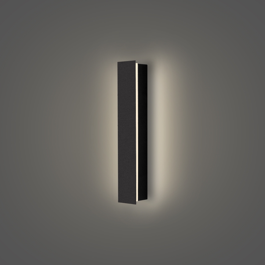 Brilagi - LED buitenwandlamp LINEAR LED/8W/230V 4000K IP65 30 cm zwart