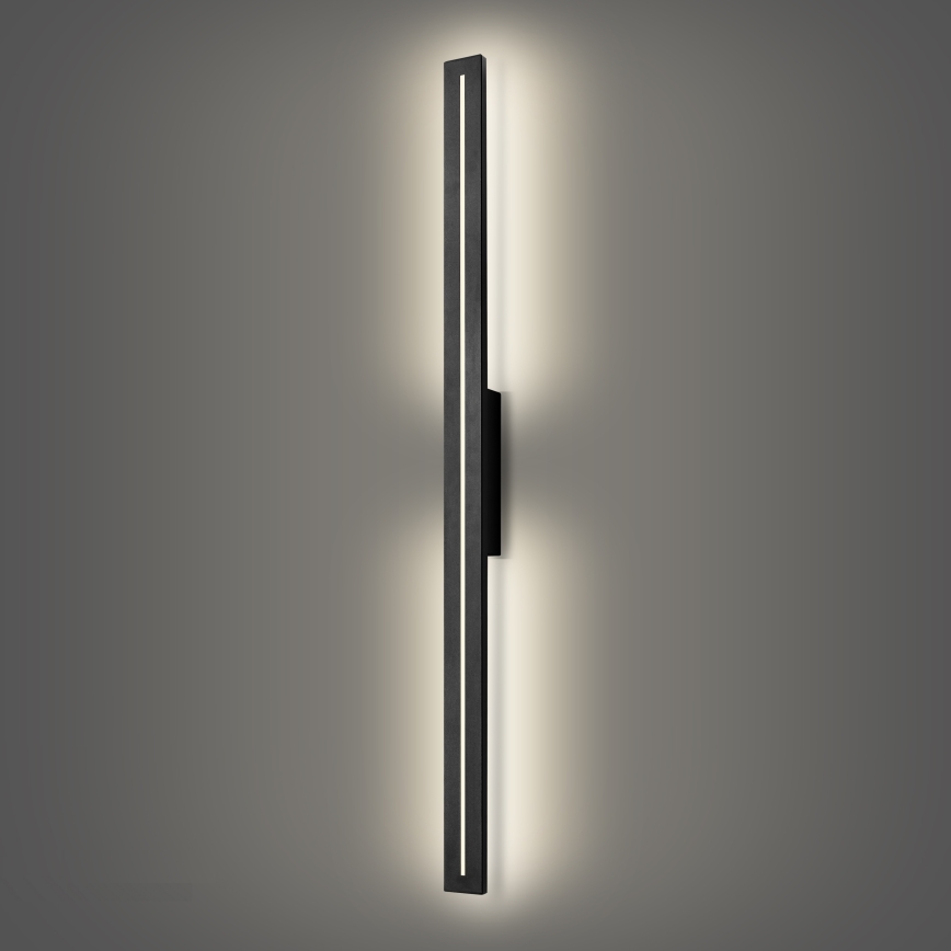 Brilagi - LED buitenwandlamp LINEO LED/24W/230V 4000K IP65 100 cm zwart