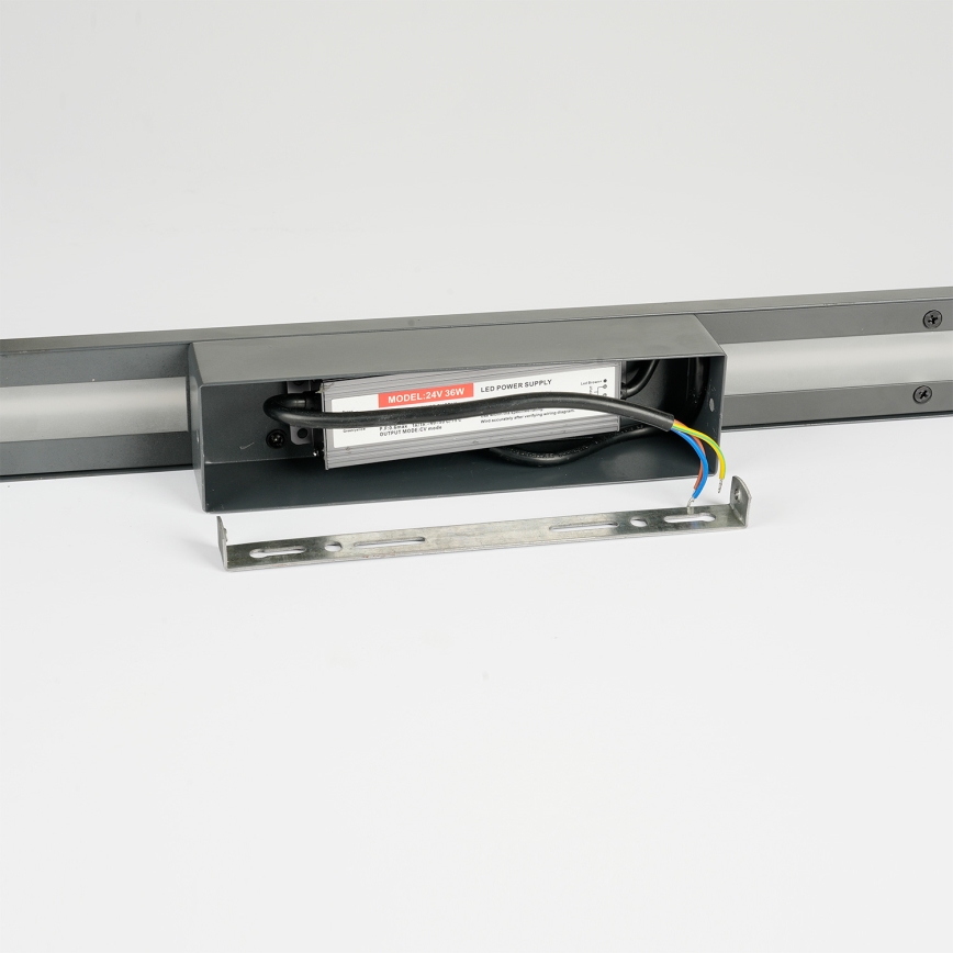 Brilagi - LED buitenwandlamp LINEO LED/24W/230V 4000K IP65 100 cm antraciet CRI 90