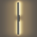 Brilagi - LED buitenwandlamp LUNA LED/24W/230V 3000K IP65 100 cm antraciet