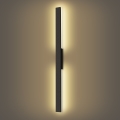 Brilagi - LED buitenwandlamp LUNA LED/24W/230V 3000K IP65 100 cm zwart