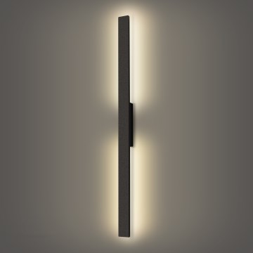Brilagi - LED buitenwandlamp LUNA LED/24W/230V 4000K IP65 100 cm zwart