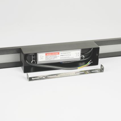 Brilagi - LED buitenwandarmatuur LUNA LED/24W/230V 4000K IP65 100 cm antraciet CRI 90