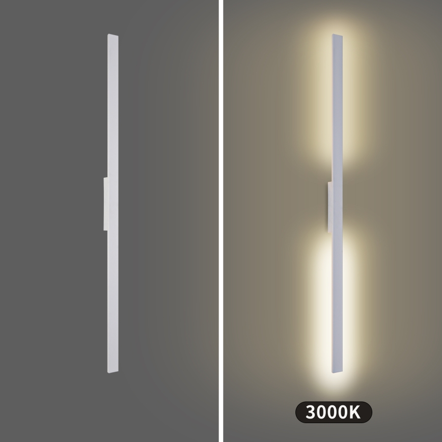 Brilagi - LED buitenwandlamp LUNA LED/30W/230V 3000K IP65 150 cm wit CRI 90