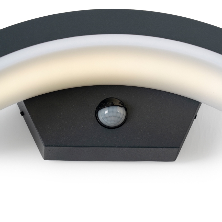 Brilagi - LED Buitenwandlamp met sensor ARCELO LED/8W/230V IP54