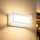 Brilagi - LED buitenwandlamp met sensor PARKER LED/12W/230V wit IP44