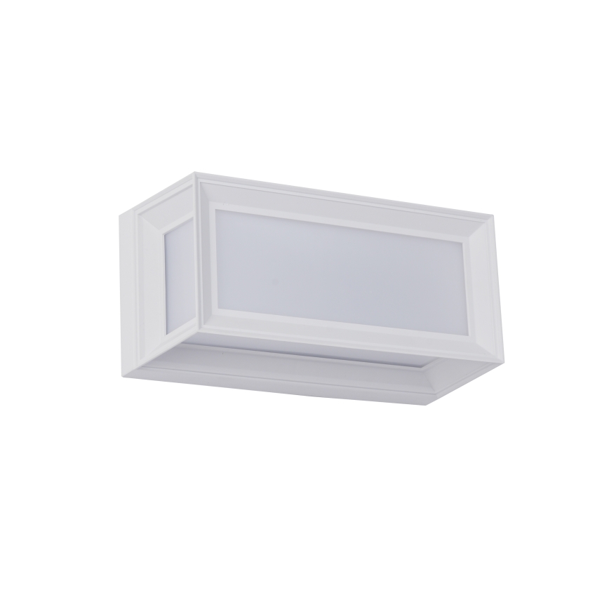 Brilagi - LED buitenwandlamp met sensor PARKER LED/12W/230V wit IP44