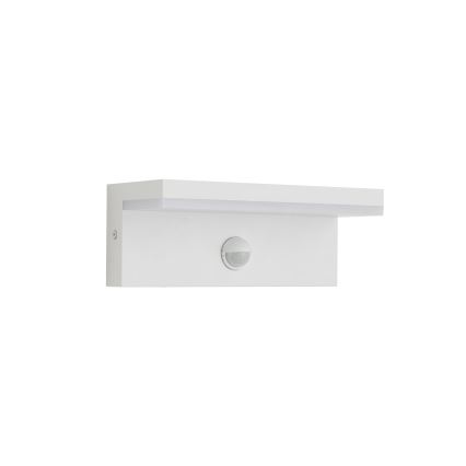 Brilagi - LED buitenwandlamp met geïntegreerde sensor TESSI LED/10W/230V wit IP54