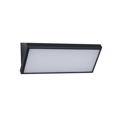 Brilagi - LED buitenmuurlamp met sensor TRIANGLE LED/42W/230V zwart IP65