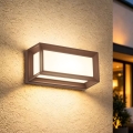 Brilagi - LED buitenwandlamp PARKER LED/12W/230V 3000/4500/6000K bruin IP44