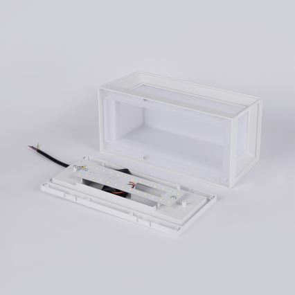 Brilagi - LED buitenwandlamp PARKER LED/12W/230V 3000/4500/6000K wit IP44