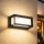 Brilagi - LED buitenwandlamp PARKER LED/12W/230V zwart IP44