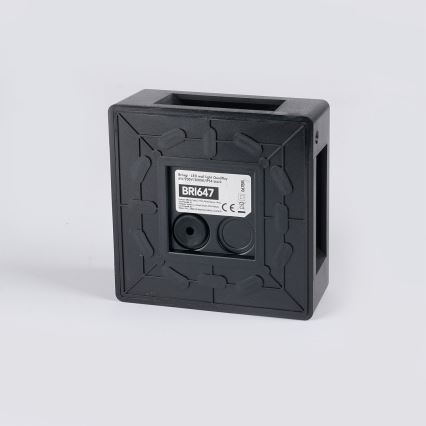 Brilagi - LED buitenwandlamp QUADRAY LED/6W/230V zwart IP54
