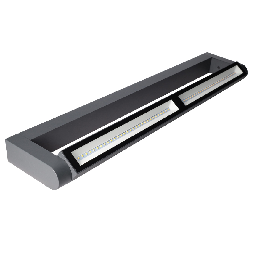 Brilagi - LED buitenwandlamp SALERNO LED/24W/230V 66 cm antraciet IP65