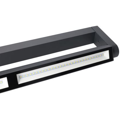 Brilagi - LED buitenwandlamp SALERNO LED/24W/230V 66 cm antraciet IP65