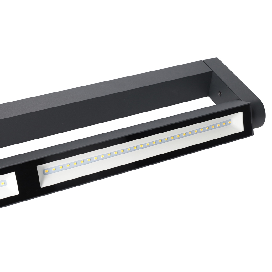 Brilagi - LED buitenwandlamp SALERNO LED/24W/230V 66 cm antraciet IP65