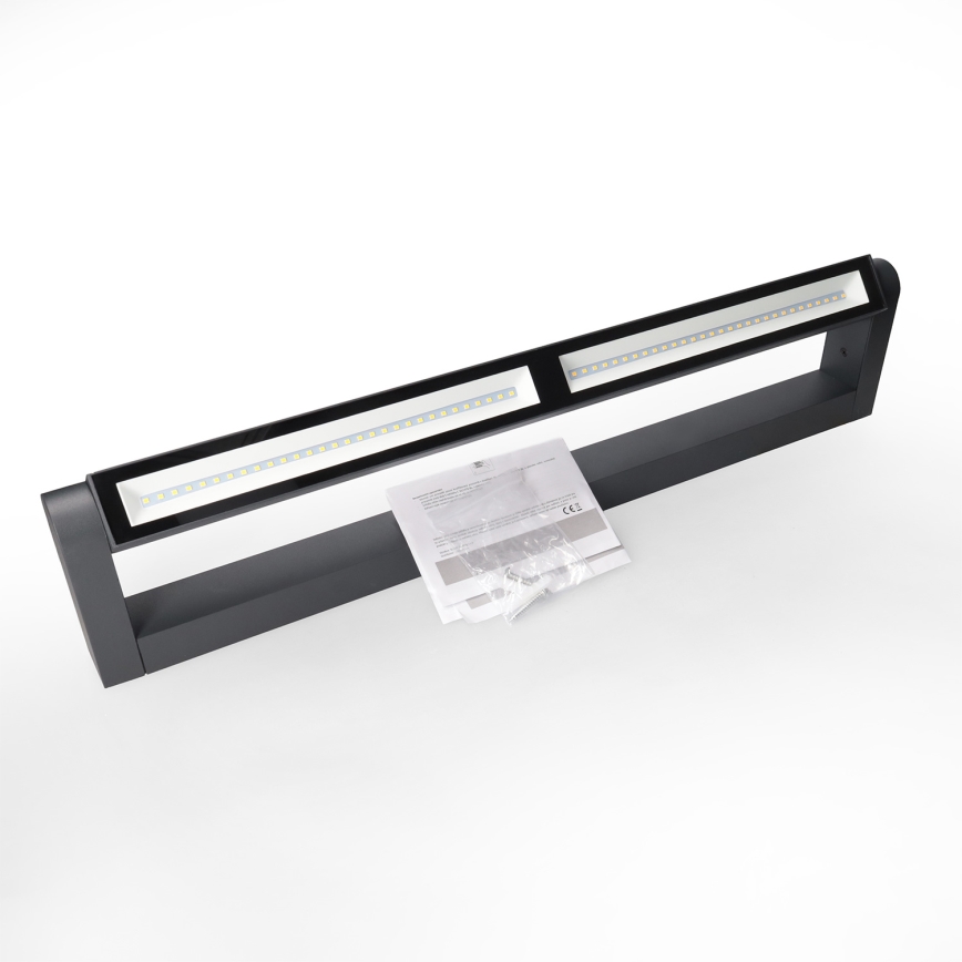 Brilagi - LED buitenwandlamp SALERNO LED/24W/230V 66 cm antraciet IP65