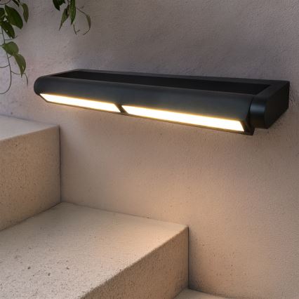 Brilagi - LED buitenwandlamp SALERNO LED/24W/230V 66 cm zwart IP65