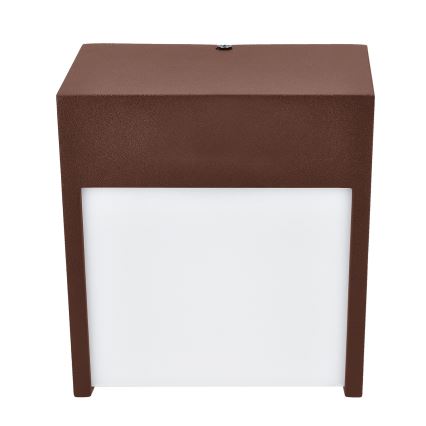 Brilagi - LED buitenwandlamp TERNI LED/12W/230V bruin IP44