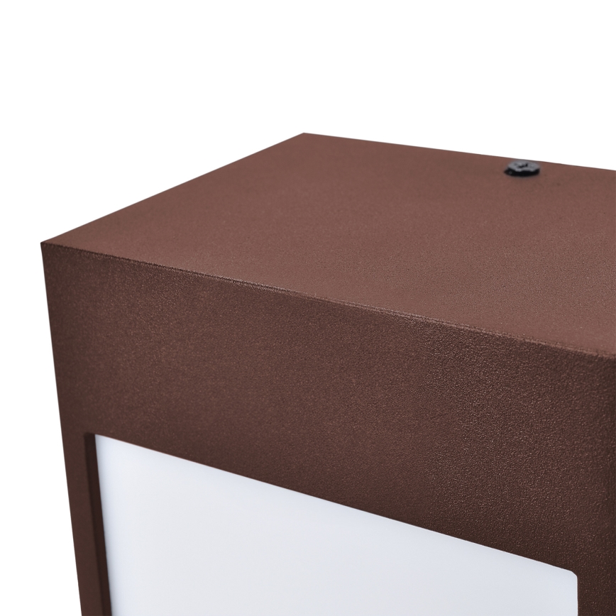 Brilagi - LED buitenwandlamp TERNI LED/12W/230V bruin IP44