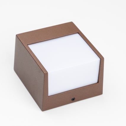 BRILAGI - LED buitenwandlamp TERNI LED/12W/230V bruin IP44