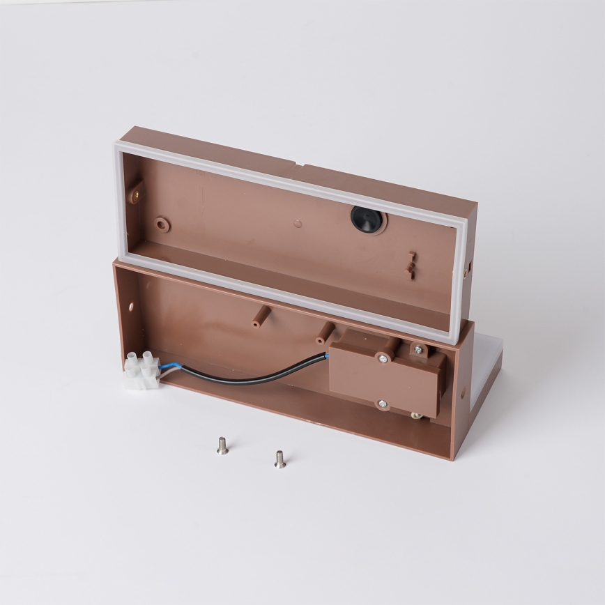 Brilagi - LED buitenwandlamp TESSI LED/10W/230V, bruin, IP54